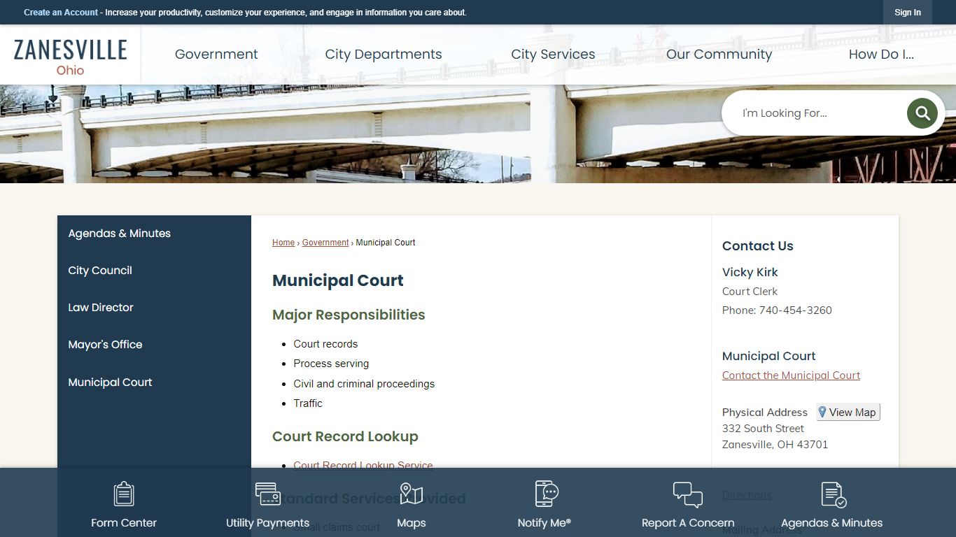 Municipal Court | Zanesville, OH